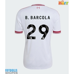 Billiga Liverpool Bradley Barcola #29 Bortatröja 2026-27 Kortärmad
